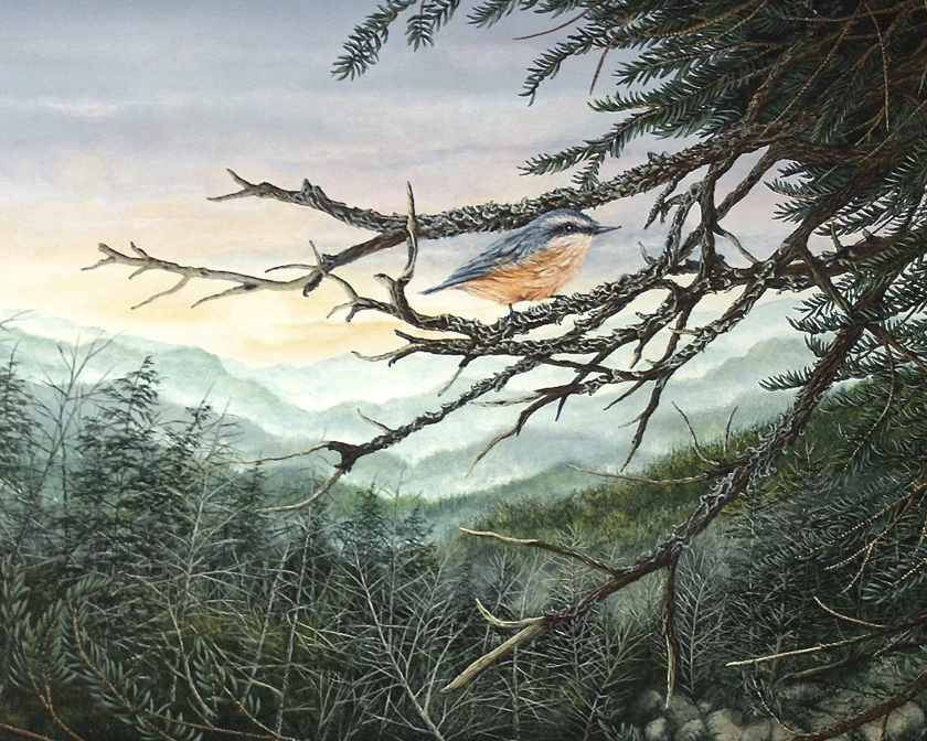 Grandfather's Gem: A painting by C.F. Lawrenson