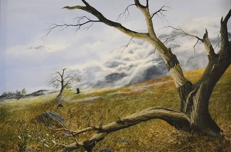 Passing Over: A painting by C.F. Lawrenson