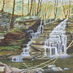 Rhythms: A painting by C.F. Lawrenson