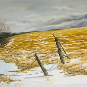 The Crossing: Painting by C.F. Lawrenson