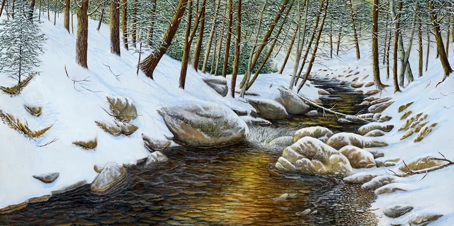 United We Stand: Painting by C.F. Lawrenson