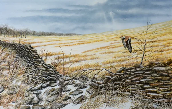 Remnant & Renewal: A painting by C.F. Lawrenson