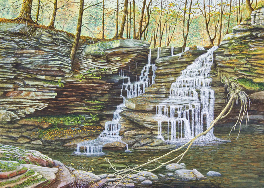 Rhythms Rhythms: A Painting by C.F. Lawrenson