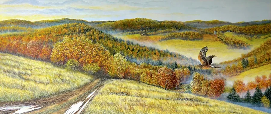 Road to Sugarwood Road to Sugarwood - a painting by C.F. Lawernson